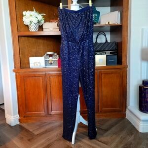 Susana Monaco Sequined Tube Jumpsuit
